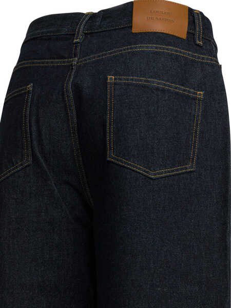 Blugi drepti LOULOU DE SAISON Jeans Black Femei (BM 19728618) 4