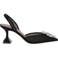 Sandale BEGUM MESH SLING 70 MESH BLACK + WHITE C Femei