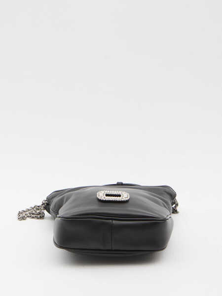 Genti tip postas Roger Vivier Nano Pilgrim Bag BLACK Femei (BM 19728674) 3