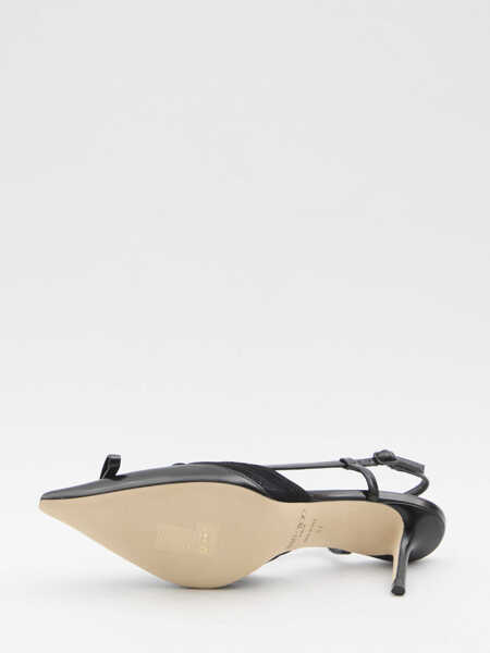 Pantofi cu toc Jimmy Choo Afia Mesh Slingback Pumps BLACK Femei (BM 19728680) 4