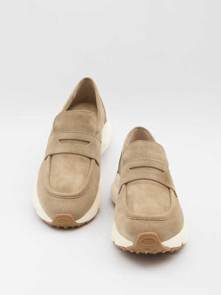 Mocasini TODS Sporty Loafers BEIGE Femei (BM 19728737) 5