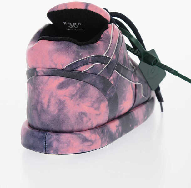 Sneakers Off-White Tie Dye Leather Bump Padded Sneakers Pink Femei (BM 19728779) 2
