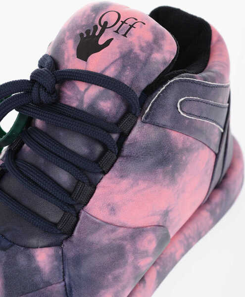 Sneakers Off-White Tie Dye Leather Bump Padded Sneakers Pink Femei (BM 19728779) 4