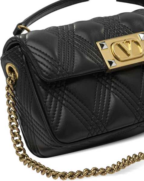 Genti tip postas Valentino Garavani Quiltie 67 crossbody bag Black Femei (BM 19728780) 3