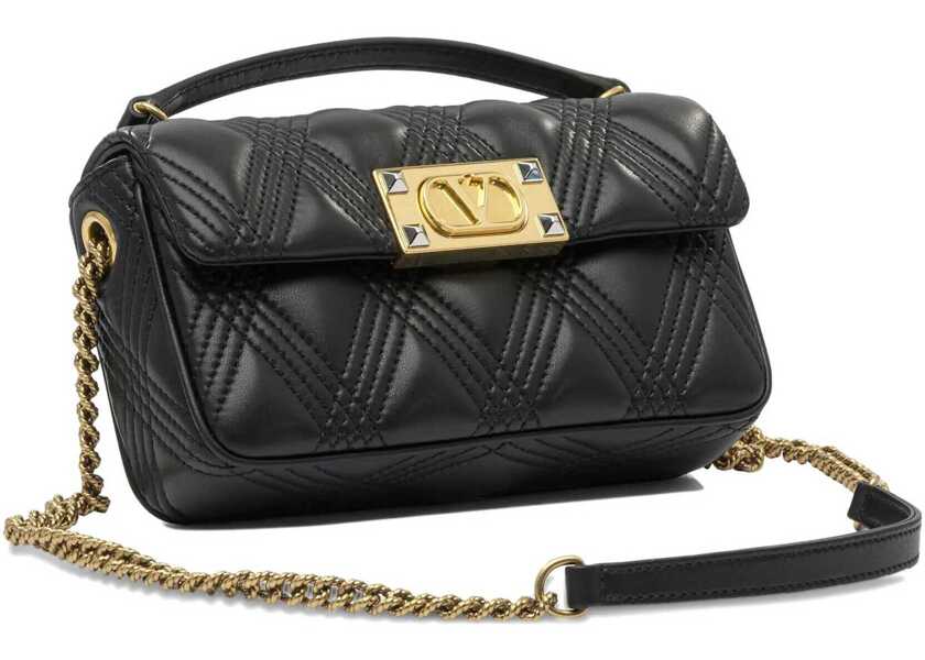 Genti tip postas Valentino Garavani Quiltie 67 crossbody bag Black Femei (BM 19728780) 5
