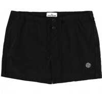 Bermude Swimsuit With Logo Patch Barbati