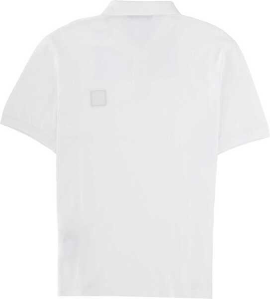 Tricouri Polo Stone Island Polo With Logo WHITE Barbati (BM 19728812) 2