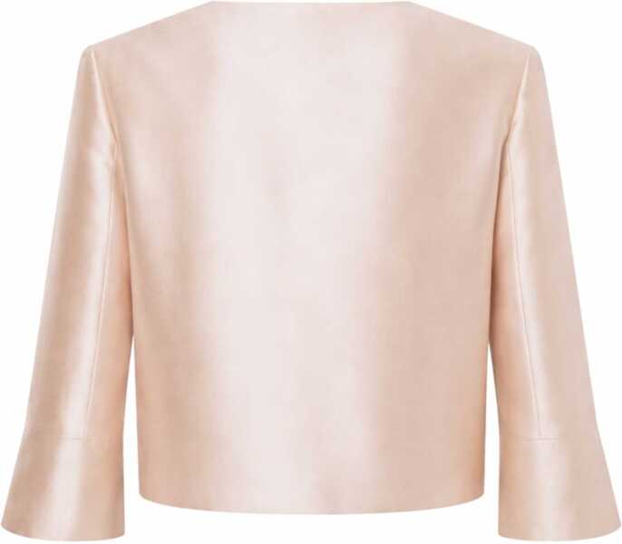Sacouri office Alberta Ferretti Mikado Jacket BEIGE Femei (BM 19728818) 2