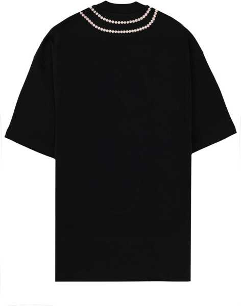Tricouri Moschino T-Shirt With Logo BLACK Femei (BM 19728827) 2