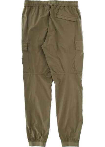 Pantaloni casual Stone Island Pants Parachute MILITARY GREEN Barbati (BM 19728833) 2