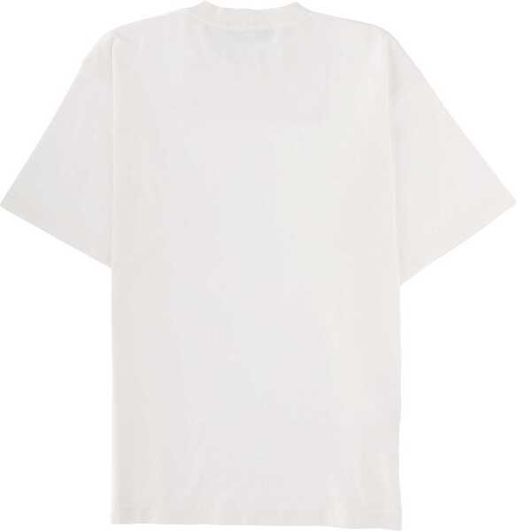 Tricouri Stone Island T-Shirt With Logo Patch WHITE Barbati (BM 19728854) 2