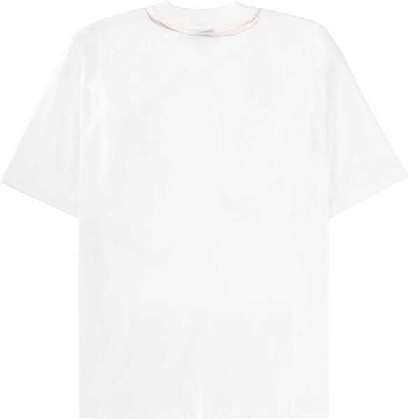 Tricouri Moschino T-Shirt With Print WHITE Femei (BM 19728872) 2