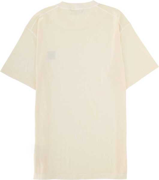 Tricouri Stone Island T-Shirt With Logo Patch IVORY Barbati (BM 19728875) 2