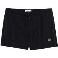 Bermude Swimsuit With Logo Patch Barbati