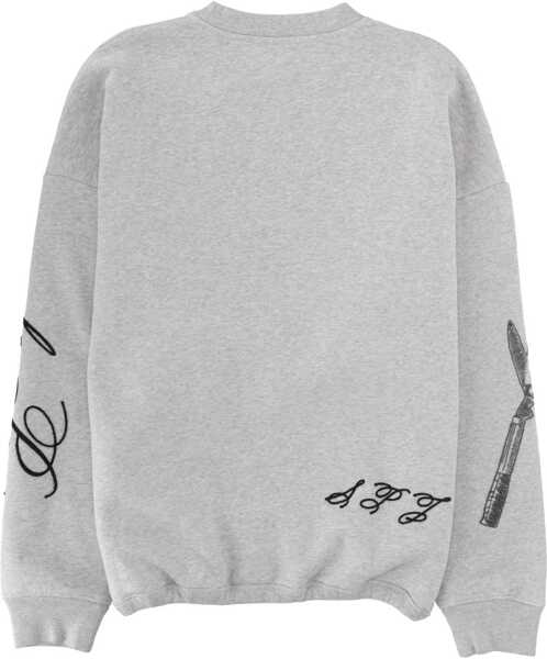 Pulovere casual JACQUEMUS Ane Sweatshirt GREY Barbati (BM 19728893) 2