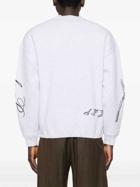 Bluze de trening JACQUEMUS Ane Sweatshirt GREY Barbati (BM 19728893) 4