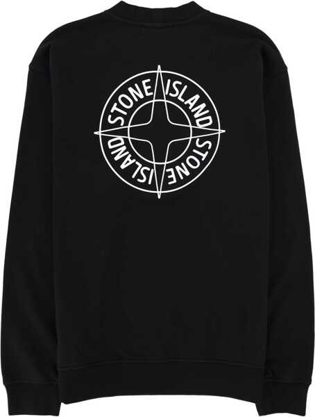 Bluze de trening Stone Island Sweatshirt With Logo BLACK Barbati (BM 19728908) 2