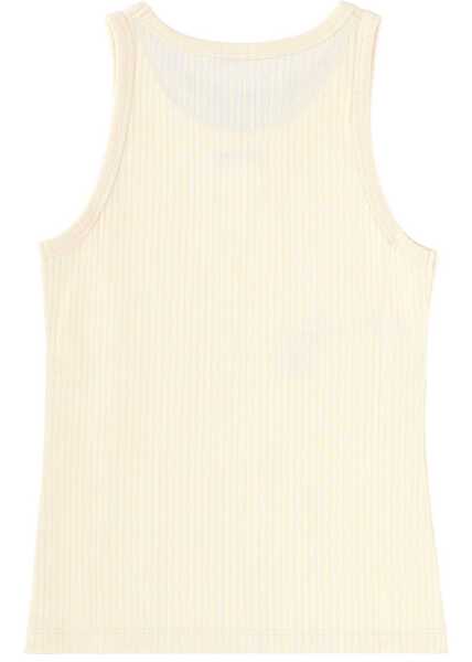 Tricouri Marni Tank Top With Logo BEIGE Femei (BM 19728917) 3