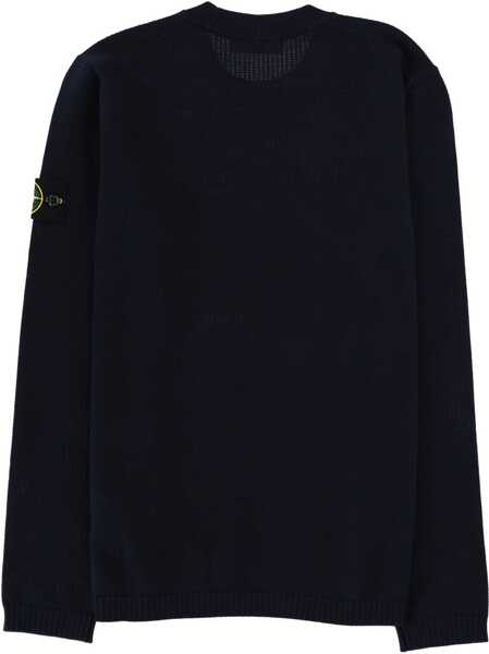 Pulovere casual Stone Island Jersey With Logo BLUE Barbati (BM 19728920) 2