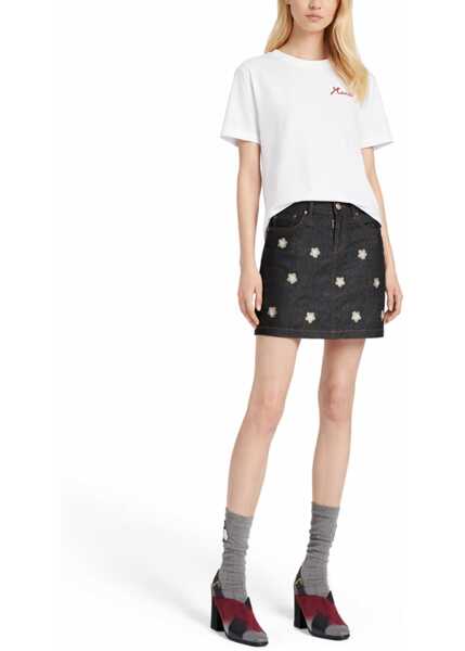 Tricouri Marni T-Shirt With Logo WHITE Femei (BM 19728956) 2