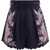 ZIMMERMANN Shorts With Darts "Rhiannon" BLUE