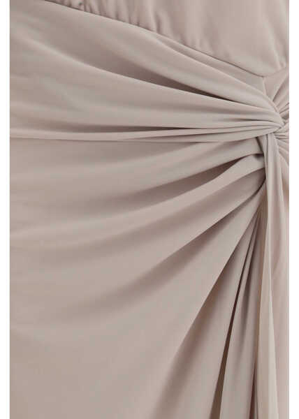 Rochii lungi THE ANDAMANE Juno maxi Dress GREIGE Femei (BM 19729163) 3