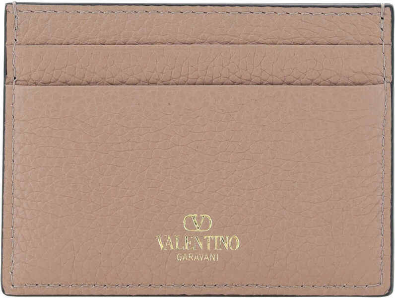 Portofele Valentino Garavani CARD HOLDER  ROCKSTUD  VITELLO STAMPA POUDRE Femei (BM 19729193) 2
