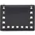 Valentino Garavani FLAP FRENCH WALLET | ROCKSTUD | VITELLO NERO