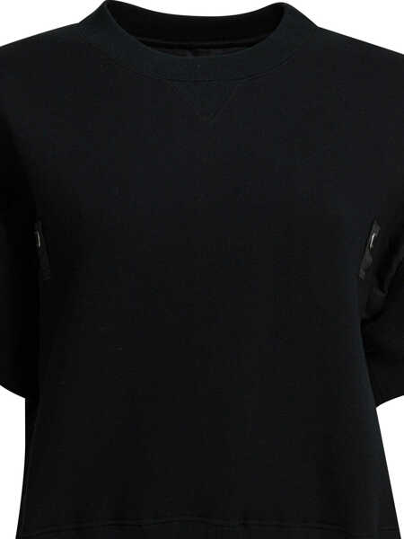 Tricouri Sacai T-shirts Black Femei (BM 19729212) 3