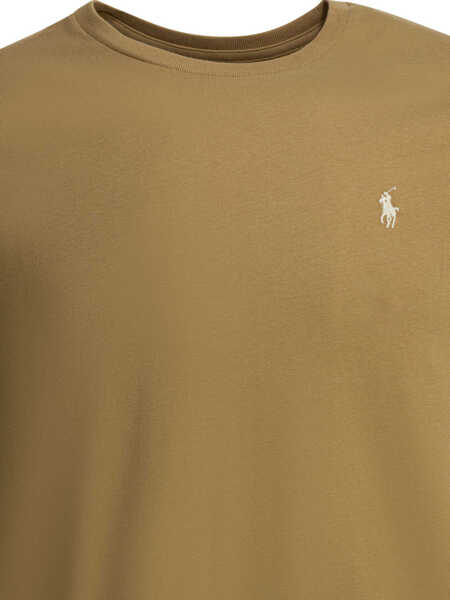 Tricouri Ralph Lauren T-shirts Brown Barbati (BM 19729224) 3