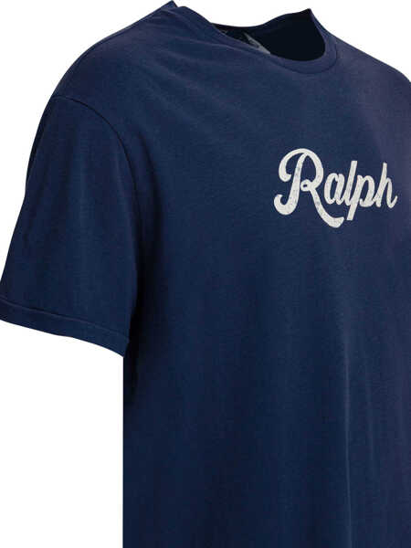 Tricouri Ralph Lauren T-shirt con logo Ralph Blue Barbati (BM 19729230) 4