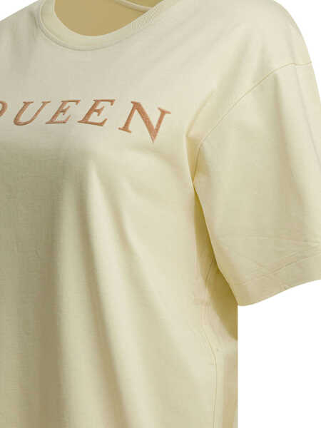 Tricouri Alexander McQueen T-shirts White Femei (BM 19729248) 4