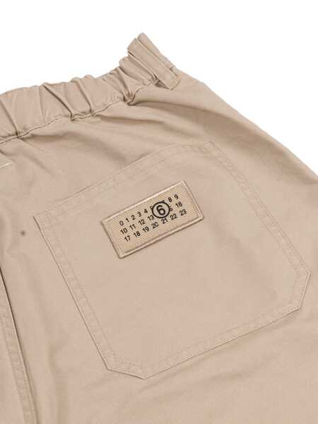 Pantaloni scurti MM6 Maison Margiela Short pants Brown Fete (BM 19729311) 3