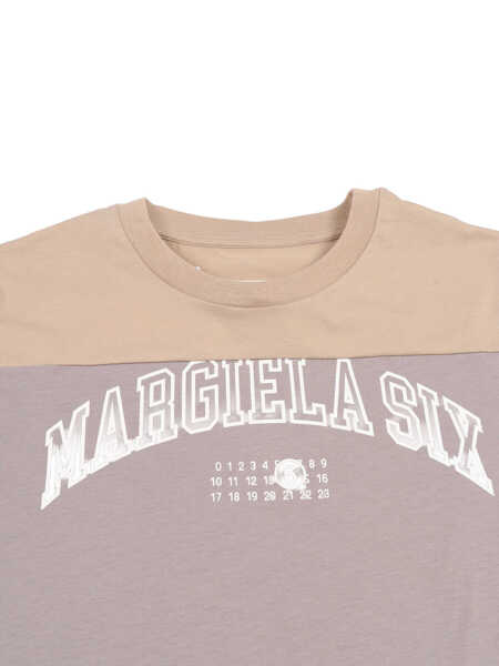 Tricouri MM6 Maison Margiela T-shirts Brown Fete (BM 19729314) 3