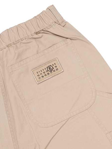 Pantaloni casual MM6 Maison Margiela Pants Brown Fete (BM 19729317) 3