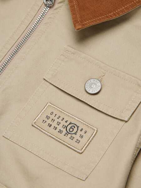 Geci de iarna MM6 Maison Margiela Jackets Brown Fete (BM 19729323) 4