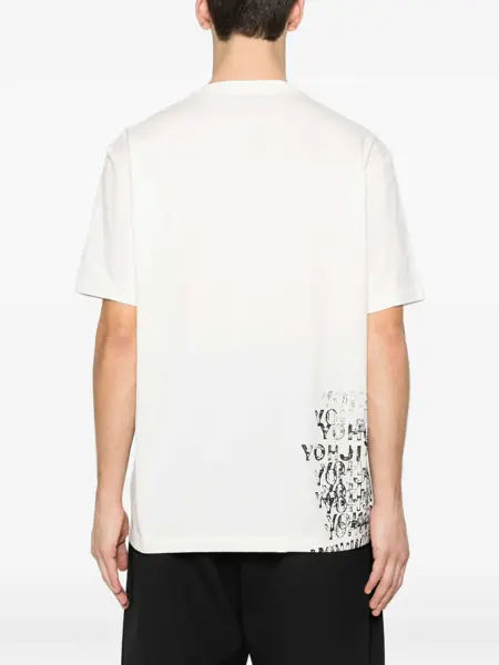 Tricouri Y-3 T-Shirt Gfx WHITE Femei (BM 19729343) 4