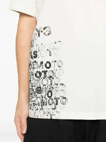 Tricouri Y-3 T-Shirt Gfx WHITE Femei (BM 19729343) 5