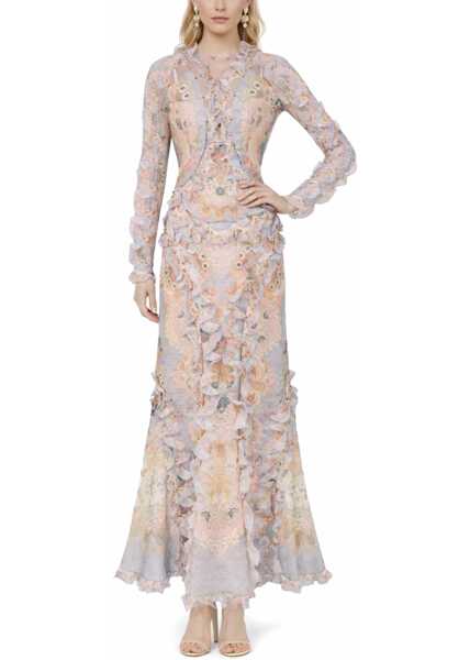 Rochii casual ZIMMERMANN Rebellion Long Dress MULTICOLOUR Femei (BM 19729352) 2