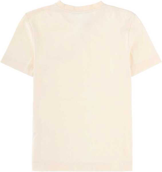 Tricouri JACQUEMUS Grosgrain Short Sleeve T-Shirt BEIGE Femei (BM 19729367) 3