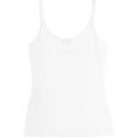 Topuri Dama - Bluze Off-White Tank Top With Logo WHITE Femei (BM 19729370) - B-mall.ro