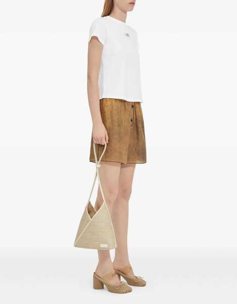 Tricouri MM6 Maison Margiela T-Shirt With Logo WHITE Femei (BM 19729388) 3