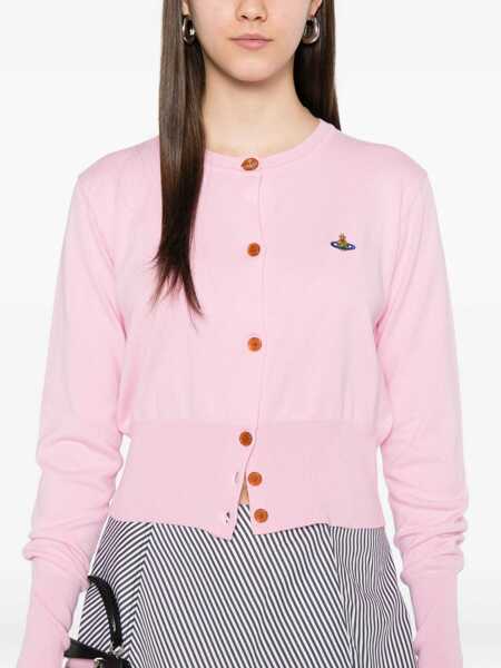 Cardigane Vivienne Westwood Cardigan Bea PINK Femei (BM 19729391) 5