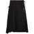 Y-3 "Uniform Raw" Midi Skirt BLACK