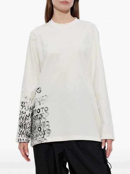 Tricouri Y-3 T-Shirt Gfx WHITE Femei (BM 19729430) 3