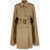 Burberry Belmont Trench Cape In Gabardine BEIGE