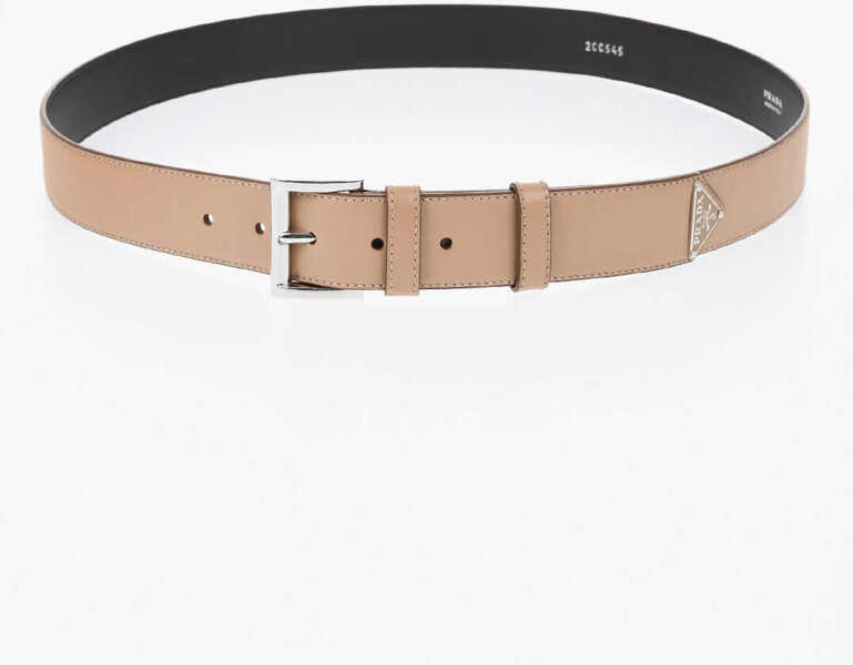 Curele Prada Leather Belt 35Mm Brown Barbati (BM 19729565) 2