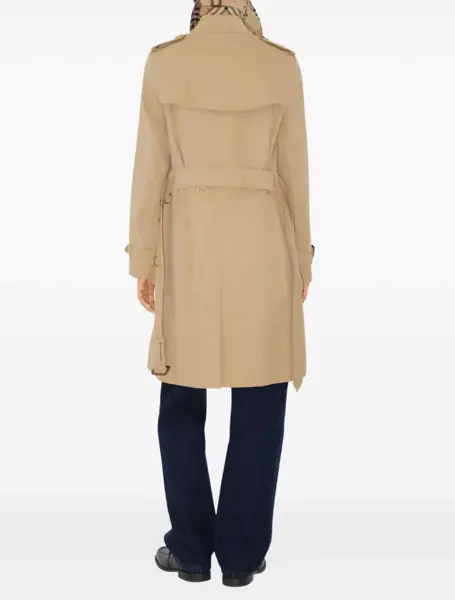 Paltoane Burberry Heritage Kensington Trench Coat YELLOW Femei (BM 19729619) 4