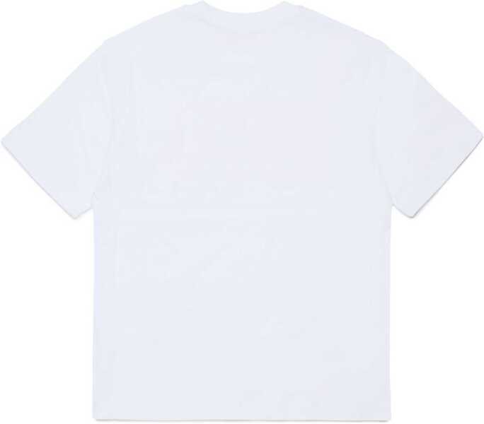 Tricouri Diesel T-Shirt With Logo WHITE Baieti (BM 19729667) 2