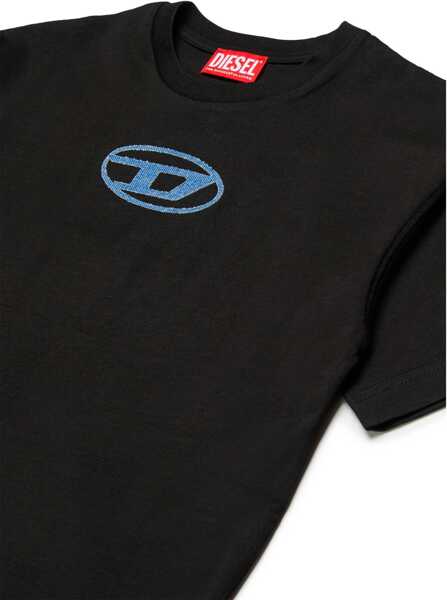 Tricouri Diesel T-Shirt With Logo BLACK Baieti (BM 19729676) 3